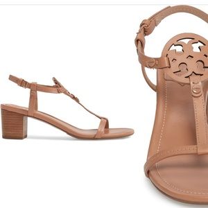 Tory Burch Miller block heel sandal, size 7
